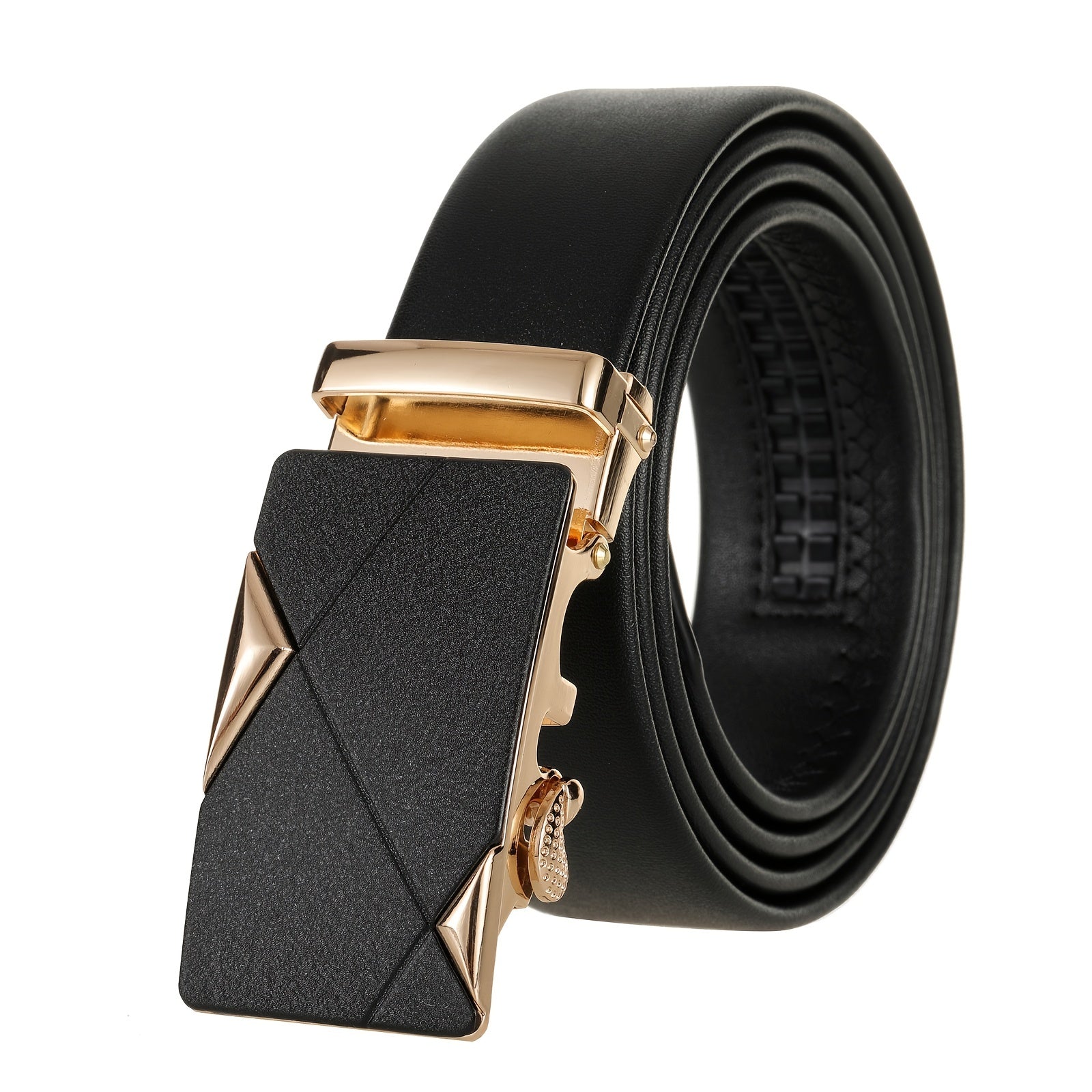 Men's Automatic Buckle Belt - Black