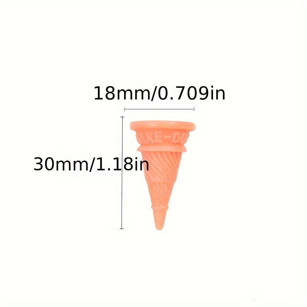 3pcs DIY Ice Cream Cone Accessoires for Crafts Making