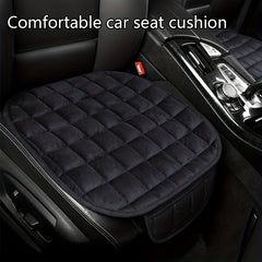 Universal Car Seat Cushion Storage Bag Silicone Bottom Plush Winter Short