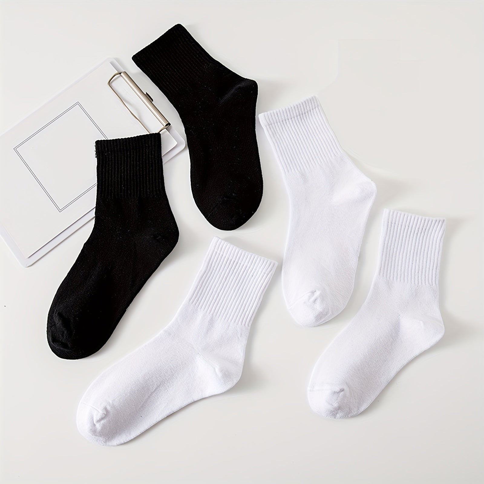 10 Pairs Kids Thickened Warm Socks for Autumn Winter