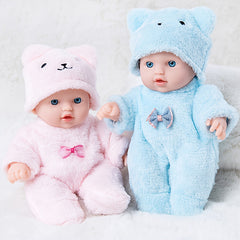 Reborn Baby Doll 7.87 Inch Doll with Clothing and Hat