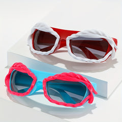 Men's Distorted Sense Hip hop Sunglasses