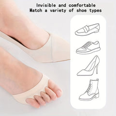 Women's Split Toe Foot Five Socks - Anti-pain Sweat-absorbing Invisible Design