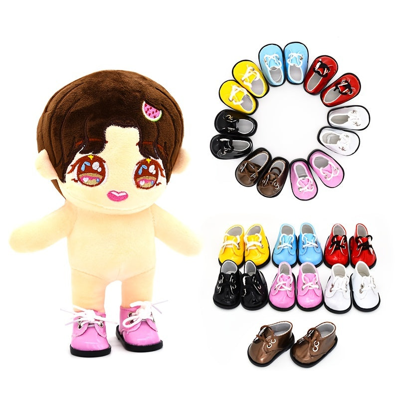 Doll Leather Shoes for 1/6 BJD Dolls