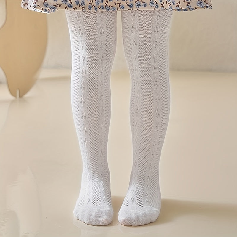 Baby Girls Thin Breathable Pantyhose Leggings Tights for Spring Autumn