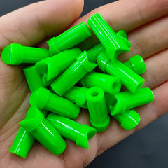 20pcs Archery Half Moon Crossbow Bolts Arrow Nocks Green Meniscus Shape Nocks