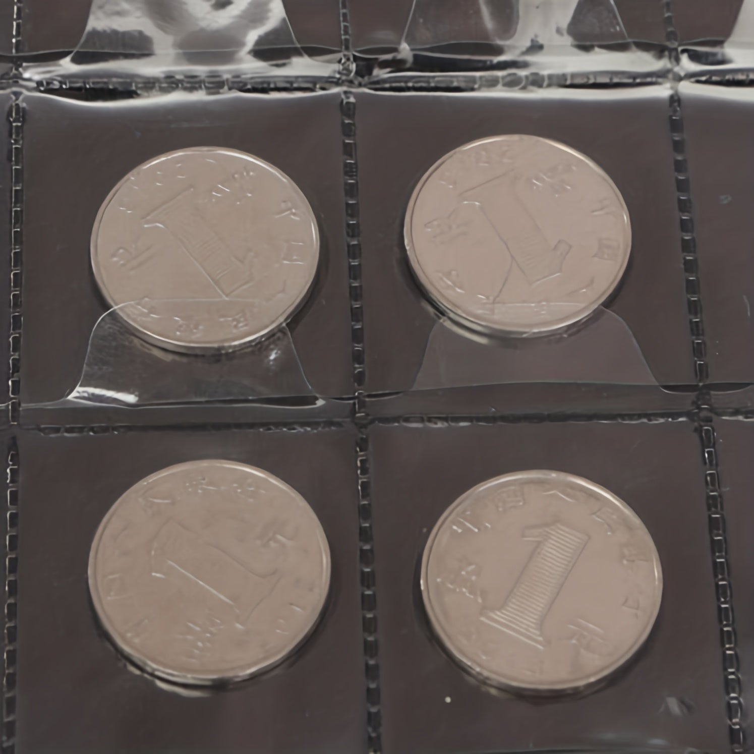 30-Pocket Coin Holder Sheets for Album Storage