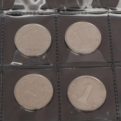 30-Pocket Coin Holder Sheets for Album Storage