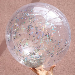 Glitter Beach Ball for Water Games