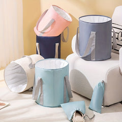 Portable Foldable Foot Bath Basin with Handles for Outdoor Travel & Camping