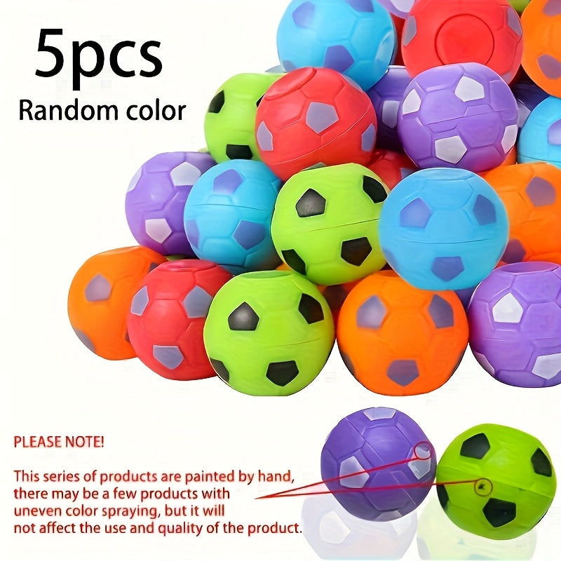 12pcs Fidget Spinner Soccer Ball Toys Colorful Football Party Favor Bags