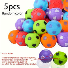 12pcs Fidget Spinner Soccer Ball Toys Colorful Football Party Favor Bags