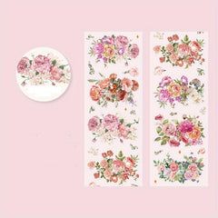 Plant Flower Series PET Tape DIY Production