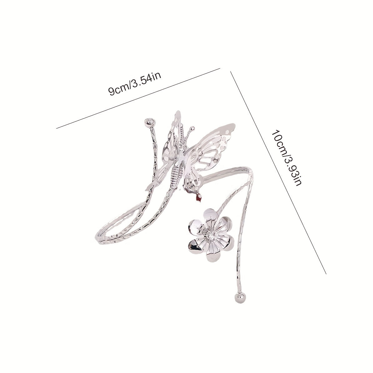 1pc Metal Butterfly Curtain Tiebacks - Decorative Clips for Home Decoration