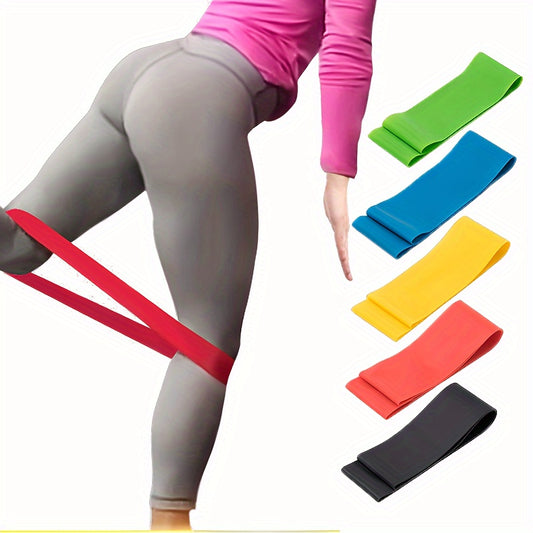 5pcs Resistance Bands Fitness Stretch Rope Yoga Strength Training Gym