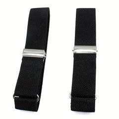 2pcs Adjustable Arm Band Anti Slip Shirt Garter Holders