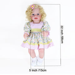 Flamingo Girl 3D Painted Skin Vinyl Rooted Hair Flamingo Plush Halloween