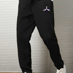 Men's Anime Print Casual Sweatpants