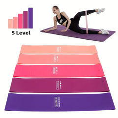 Portable Resistance Bands for Strong Legs & Hands - Gym, Yoga, Home Workouts