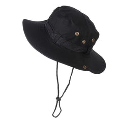 Men's Solid Outdoor Fisherman Hat
