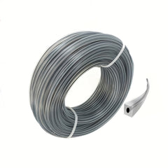 1pc Dual String Trimmer Line 2.4mm 0.095inch 15m 5.9inch Replacement