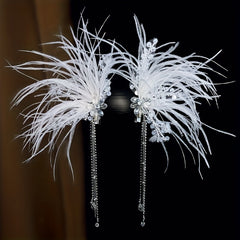 Rhinestone Fascinator Wedding Party Bridal Headpiece