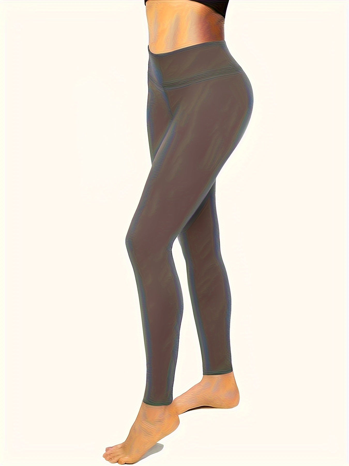 3pcs High Waisted Sport Leggings For Women Soft Tummy Control Pants