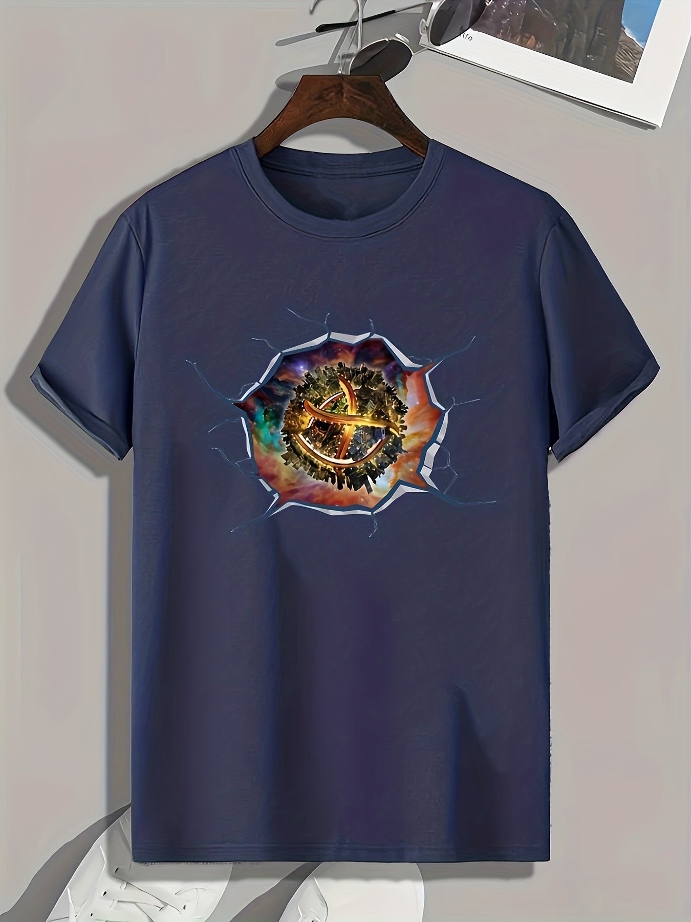 Men's Graphic T shirt for Summer Casual Wear