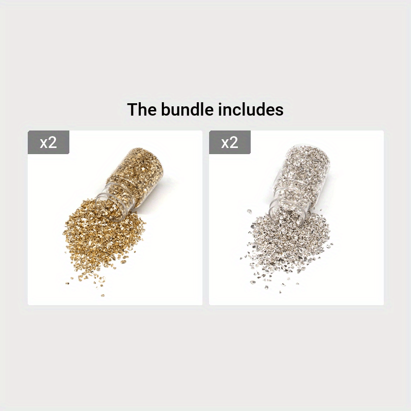 Metal Gravel Filler DIY Table Decoration Coaster Set