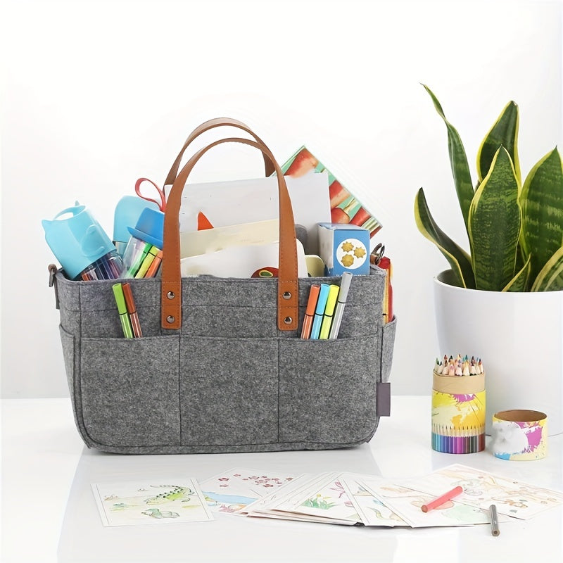 Felt Diaper Bag Baby Diaper Storage Bag Home Travel Folding Storage