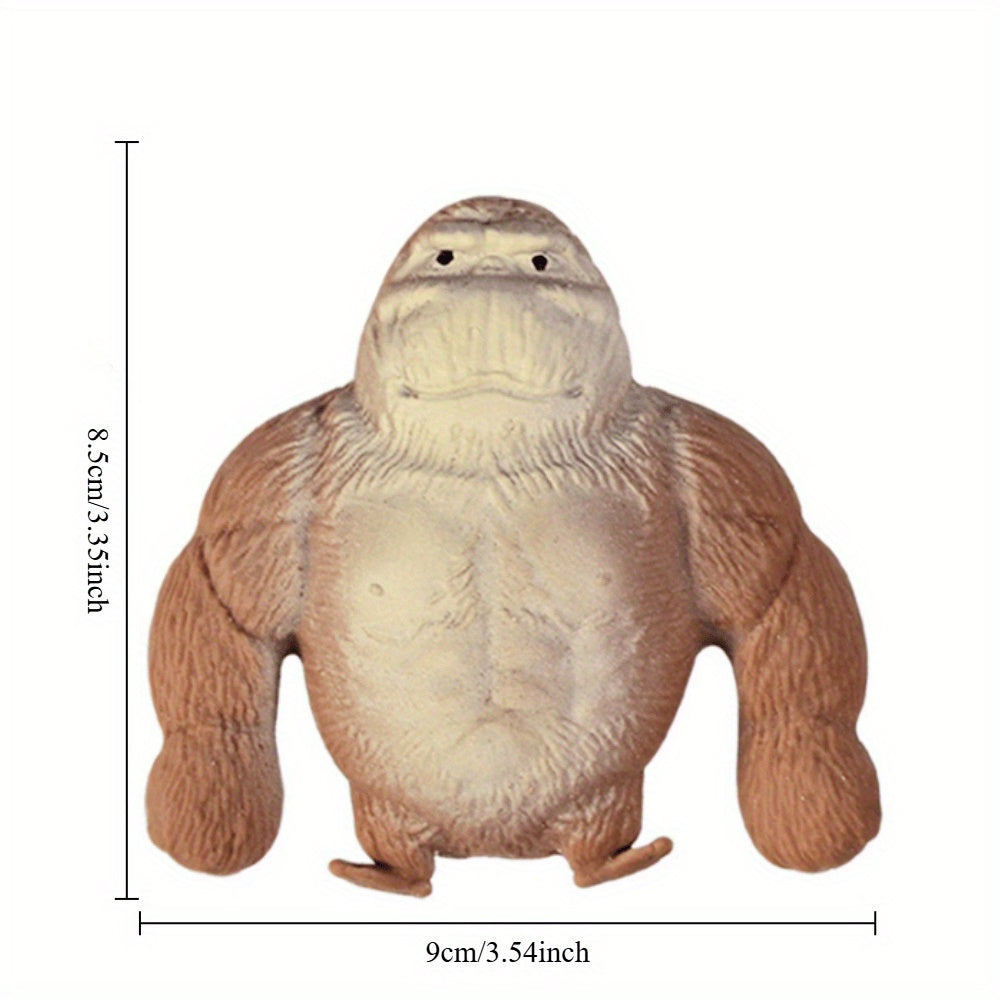 Soft Silicone Dough Relax Toy Monkey Shape for Palm Comfort