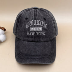 Casual Soft Top Washed Baseball Cap