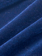 Velvet Wide Leg Lounge Pants Plus Size