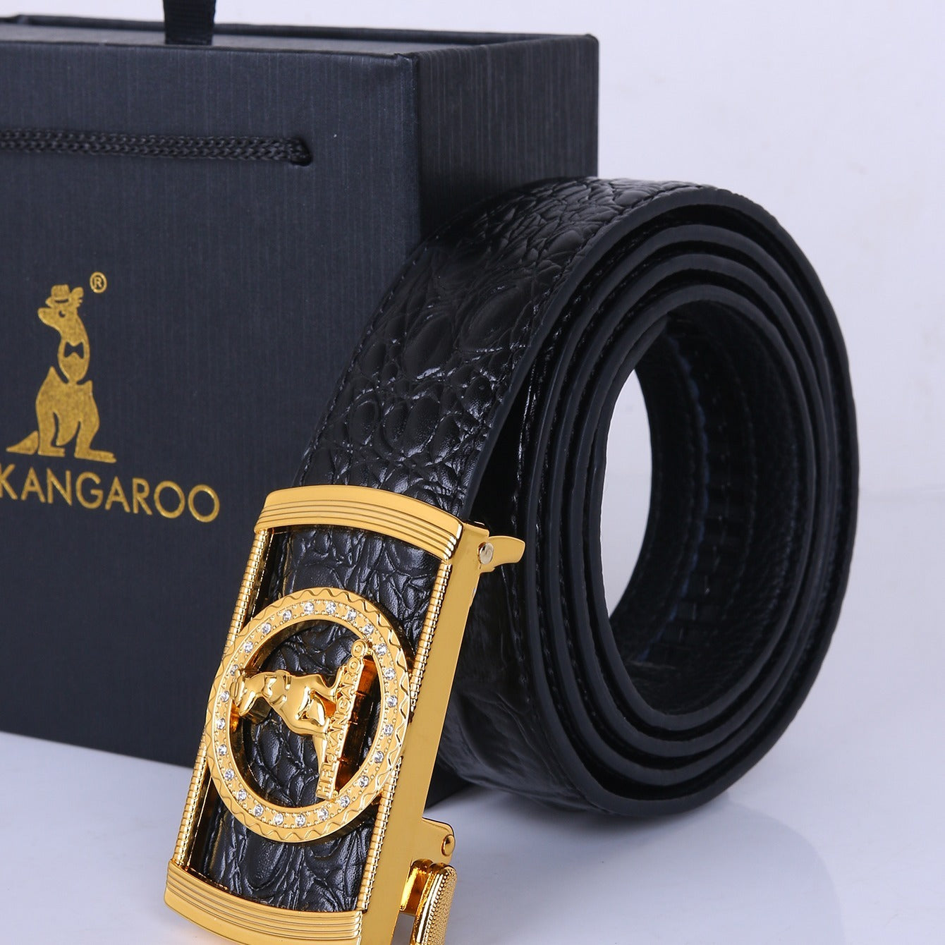 Men's Auto Buckle Belt - Stylish Design