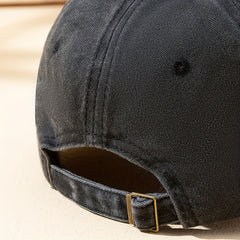 Men's Vintage Letters DAD MoM Washed Baseball Cap