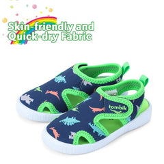 Boys Shark Print Sandals Non-Slip Quick Dry Wading Shoes