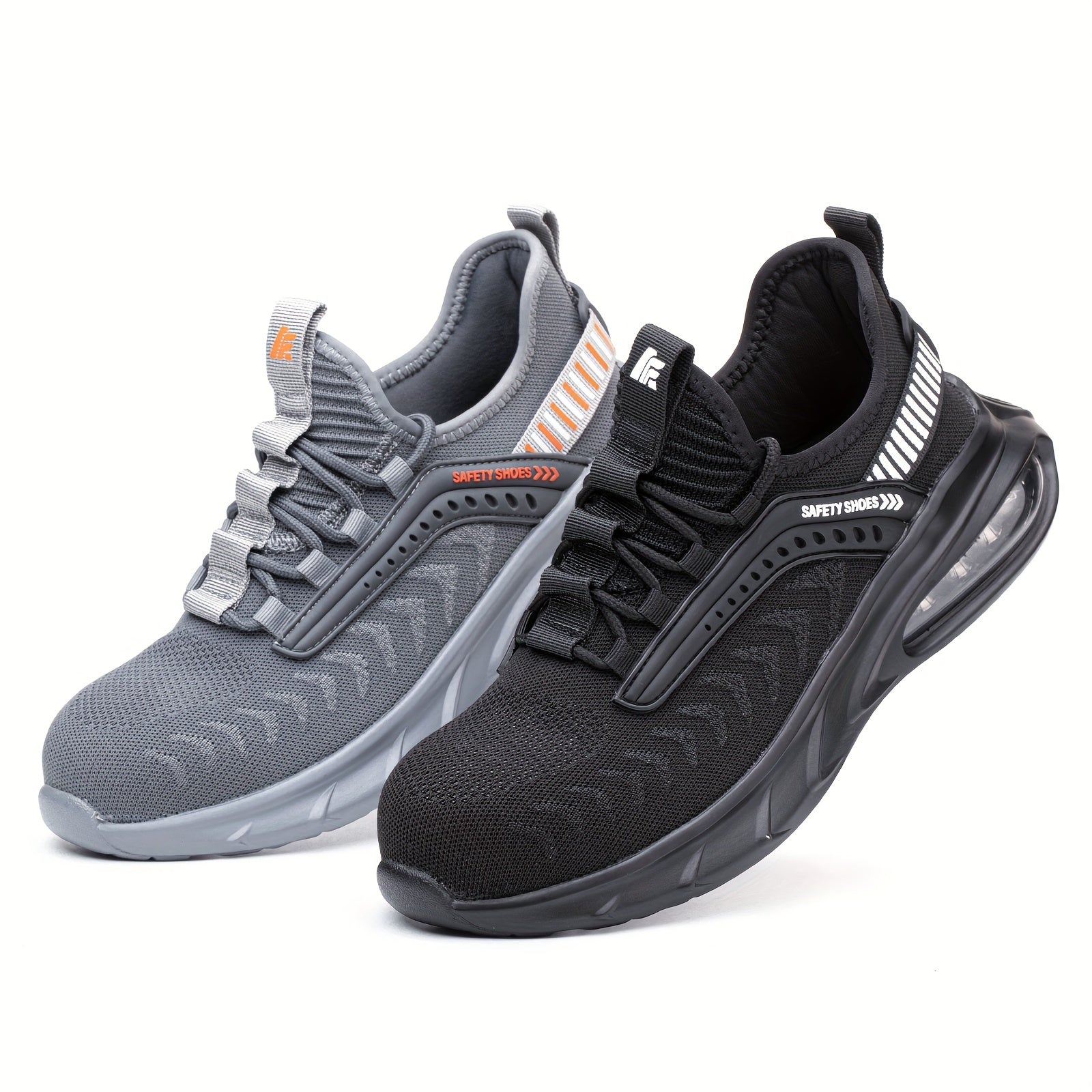 Breathable Steel Toe Anti Smashing Work Safety Shoes