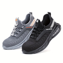 Breathable Steel Toe Anti Smashing Work Safety Shoes
