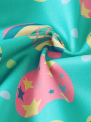 Toddler Girls Egg Graphic Princess Cami Dress For Party