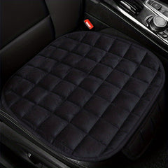 Universal Car Seat Cushion Storage Bag Silicone Bottom Plush Winter Short