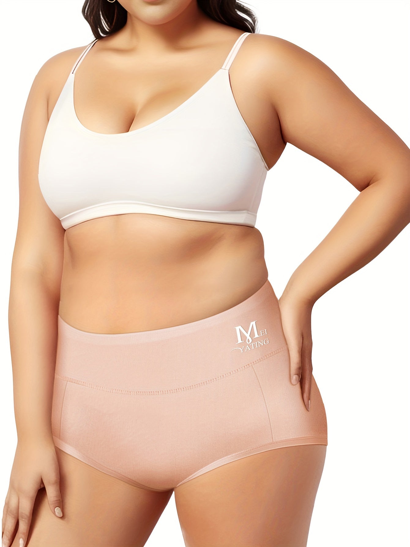 Women's Plus Graphic High Rise Tummy Control Panty