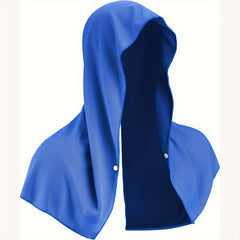 Cooling Hoodie Towel Absorbent Quick Drying Cooling Towels For Neck And Face