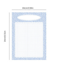 50 Cow Pattern Sticky Note Sheets - Student & Office Supplies