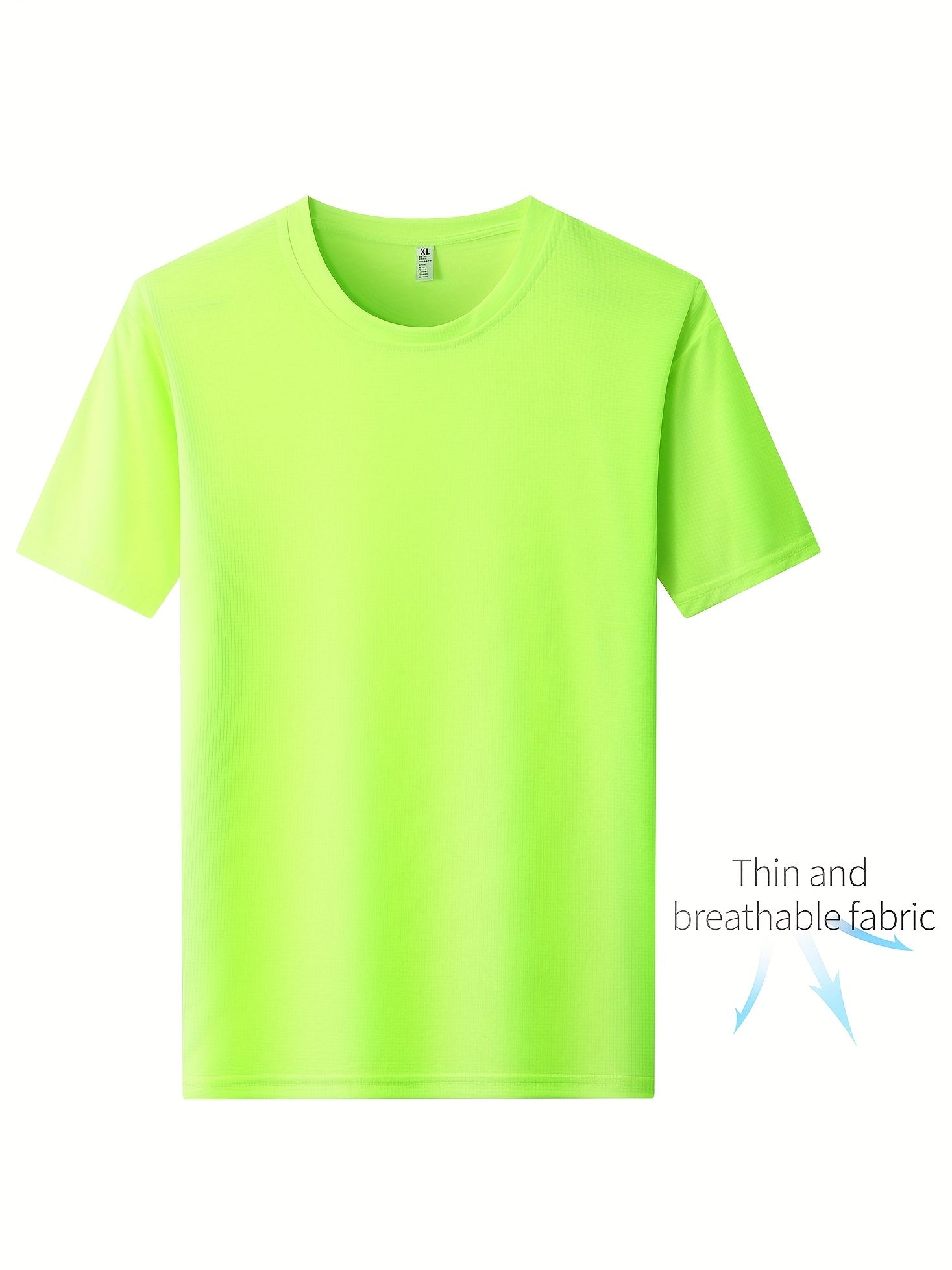Men's Quick Drying T Shirt for Sports Fitness Running