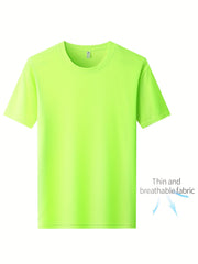 Men's Quick Drying T Shirt for Sports Fitness Running
