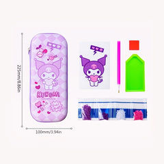 Kuromi Rhinestone DIY Cartoon Stationery Box Set