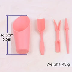 4pcs Flower Growing Tool Set Mini Garden Tools Succulent Planting Kit