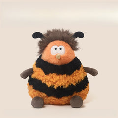 Bumblebee Plush Toy, Soft Stuffed Animal with Expressive Eyes