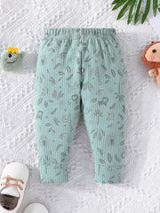 Baby Boys Trousers Set Casual Cartoon Pants