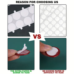 60pcs Double Sided Wax Seal Backing Stickers for Stamping Coins